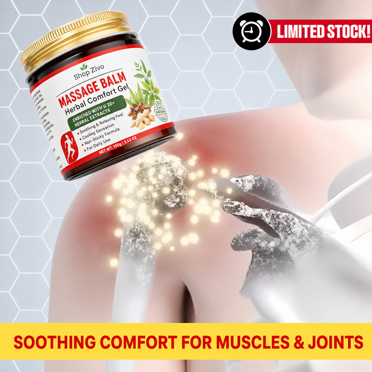 JAPANESE PAIN RELIEF SOOTHING MASSAGE GEL (BUY 1 GET 1 FREE)