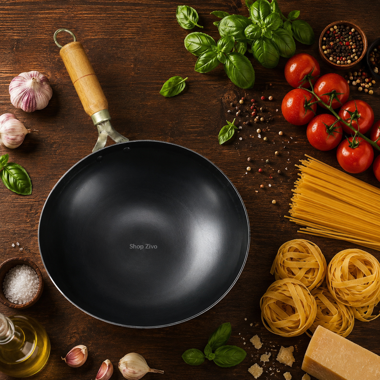 Shop Zivo Iron Pot — strong, stylish, and made for everyday cooking.
