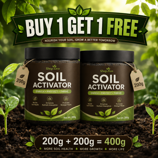 Shop Zivo Soil Activator – Premium Mineral Source for Strong Roots, Better Soil & Healthy Plant Growth